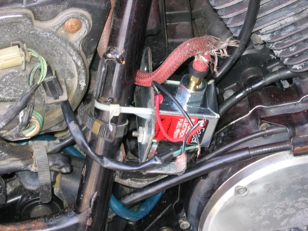 80s Honda Shadow Fuel Pump Replacement (Pics) Honda Shadow Forums